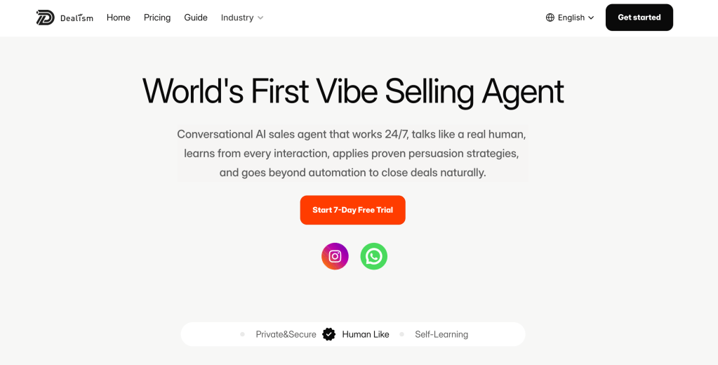 Dealism: The AI Sales Agent That Actually Understands&nbsp;Persuasion